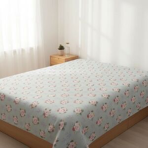 Ralph Lauren Cottage Lane Floral Cottagecore Full Flat Sheet 100% Cotton USA